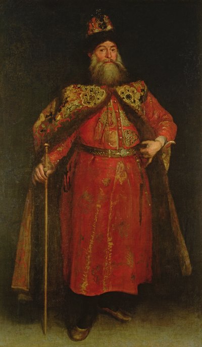 Der russische Botschafter Piotr Ivanowitz Potemkin, 1681 von Don Juan Carreno de Miranda